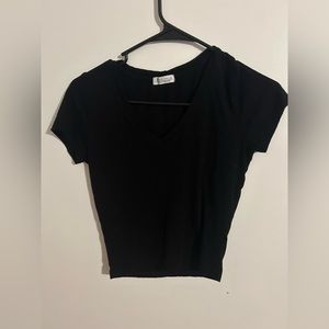 Short sleeve crop top. Size medium.